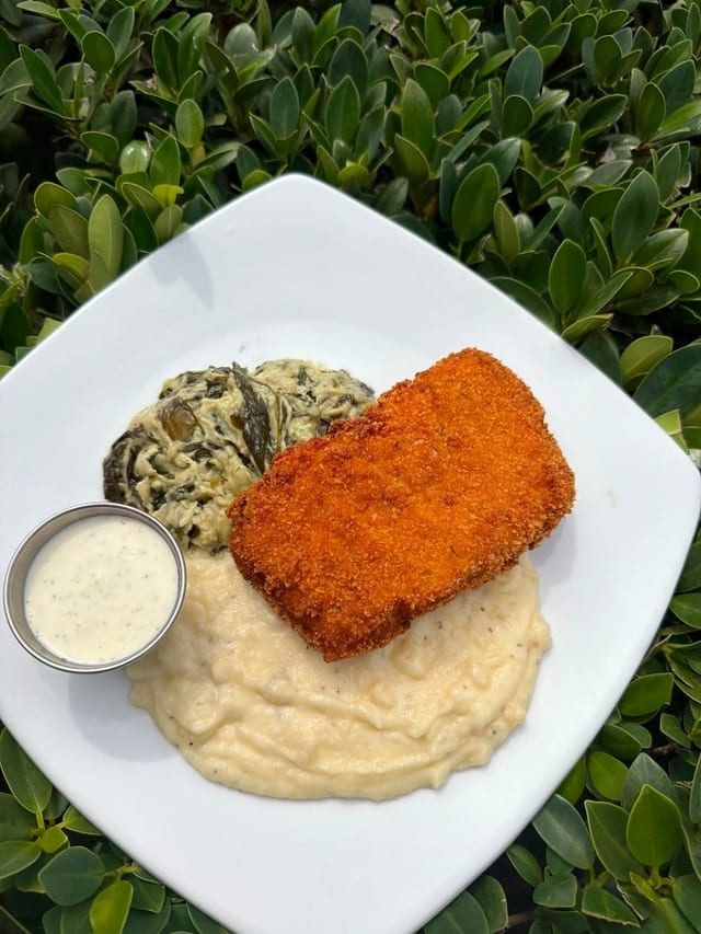 Cod Schnitzel.