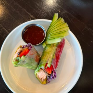 Salmon Spring Roll