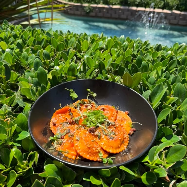Savor our ravioli